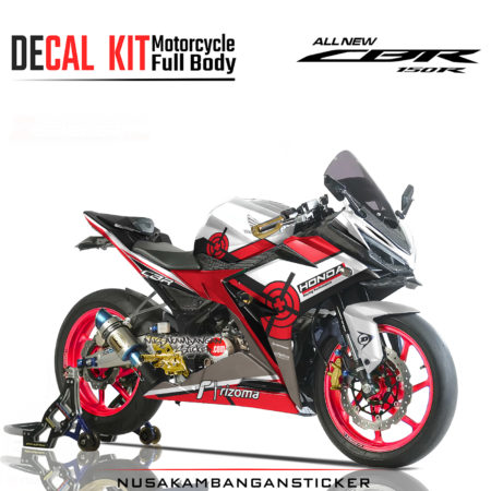 Decal Sticker Honda CBR 150 R All New Honda Perfomance Merah Putih Stiker Full Body