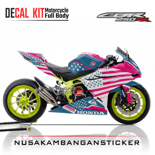 Decal CBR 250 RR – American Pink Design
