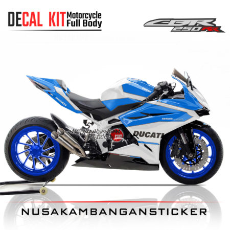 Decal CBR 250 RR – Ducati Blue