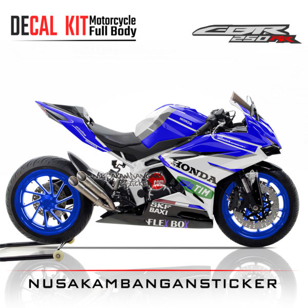 Decal CBR 250 RR – Ducati desmosedici 17 Blue