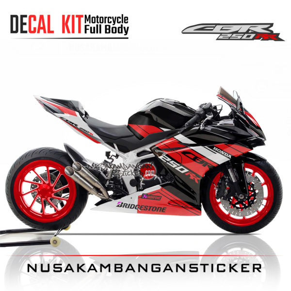 Decal CBR 250 RR – RR Racing Red