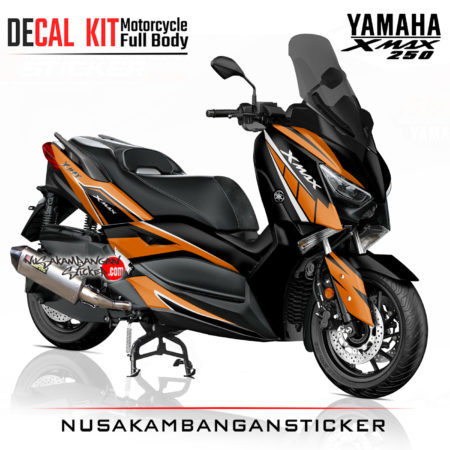 Decal Sticker Yamaha Xmax 250 Hitam Orens Stiker Full Body