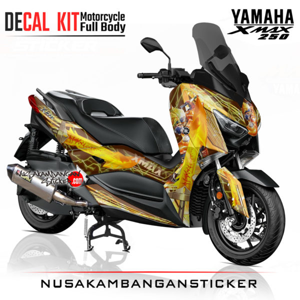 Decal Sticker Yamaha Xmax 250 Mobile Legend gold Stiker Full Body