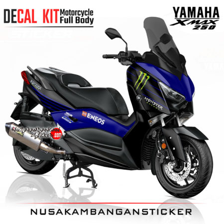 Decal Sticker Yamaha Xmax 250 livery moto gp Stiker Full Body