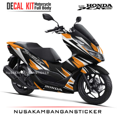 DECAL KIT STICKER HONDA PCX 160 RACING STREET OREN04 NUSAKAMBANGANSTICKER