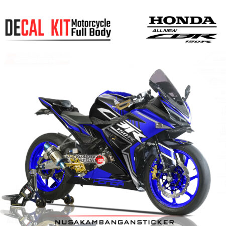 Decal Sticker Honda CBR 150 R All New Stiker Kit biru modifikasi Stiker Full Body Nusakambangansticker