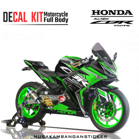 Decal Sticker Honda CBR 150 R All New Stiker Kit hijau modifikasi Stiker Full Body Nusakambangansticker