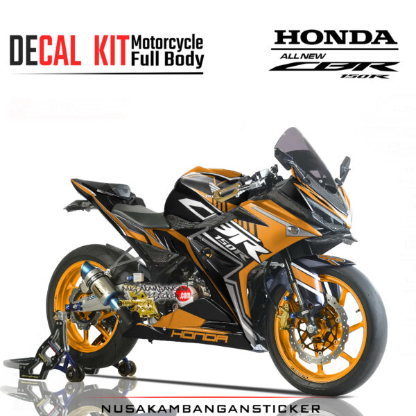 Decal Sticker Honda CBR 150 R All New Stiker Kit oren modifikasi Stiker Full Body Nusakambangansticker
