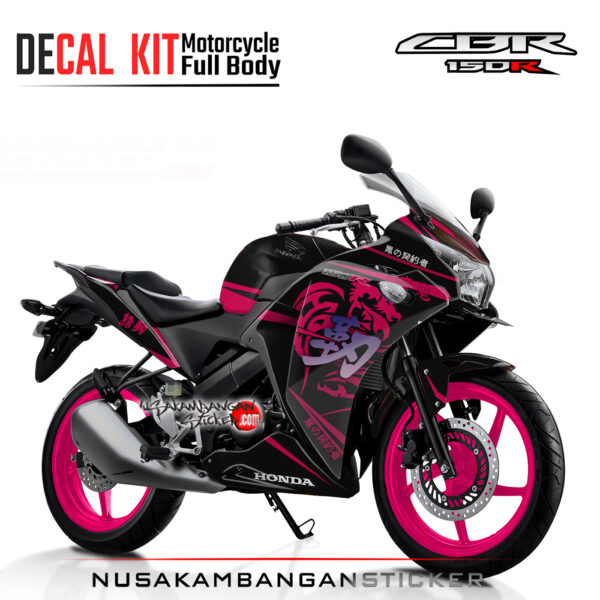 Decal Sticker Honda CBR 150 R CBU Thailand Pink Kanji Stiker Full Body Nusakambangansticker