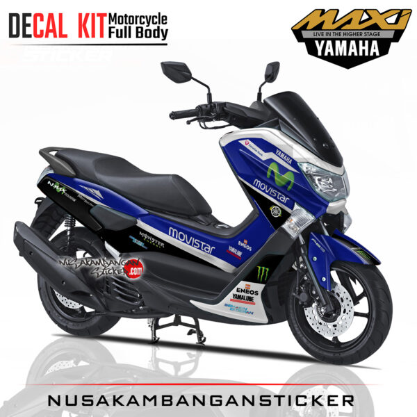Decal Sticker Yamaha N Max Livery Moto GP 2017 Stiker Full Body Nusakambangansticker