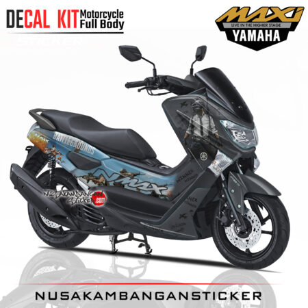 Decal Sticker Yamaha N Max PUBG Stiker Full Body Nusakambangansticker