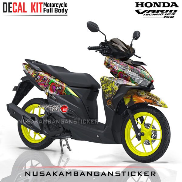 Decal Stiker Honda Vario 125-150 Indonesian Culture Bali Sticker Full Body Nusakambangansticker