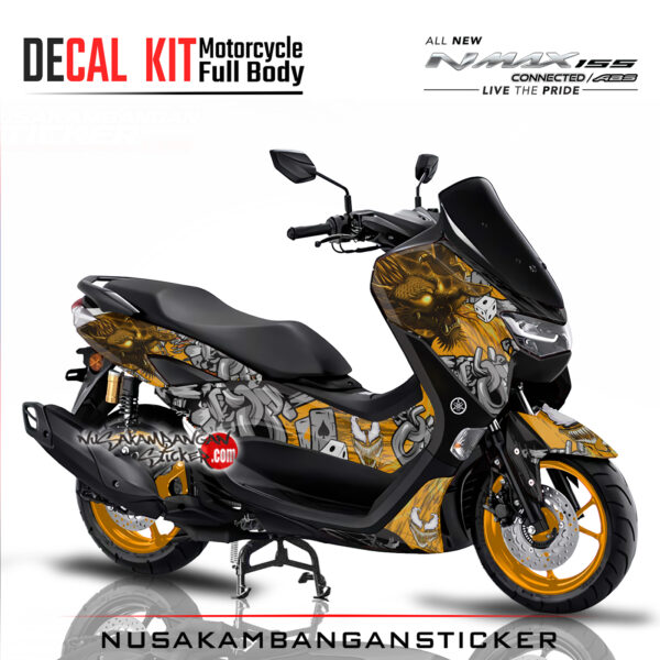 Decal stiker all new nmax 155 DRAGON VENOM ORENS Stiker Full Body Nusakambangansticker