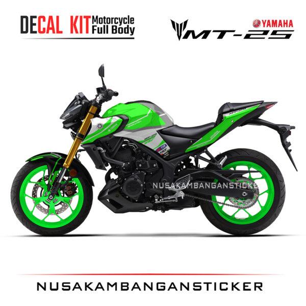 DECAL KIT STICKER YAMAHA MT25 2020 DESAIN FLEXBOX RACING 04 STICKER FULL BODY