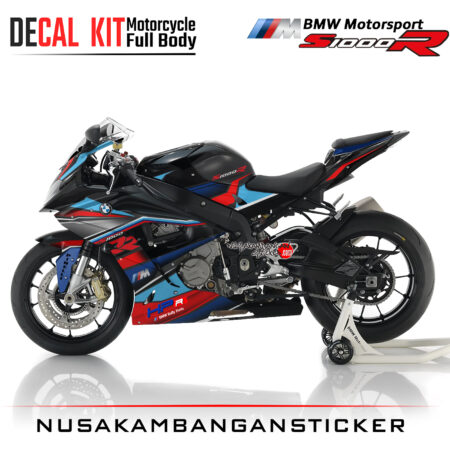 Decal Kit Sticker BMW S1000 R Spesiale Kit Livery Black Big Bike Decal Modification