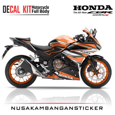 Decal Kit Sticker Honda All New CBR 600 R Graphic Orens Big Bike Decal Modification