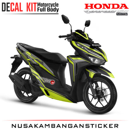 Decal Kit Sticker Honda All New Vario 125 - 150 Grafis Hijau Stiker Full Body