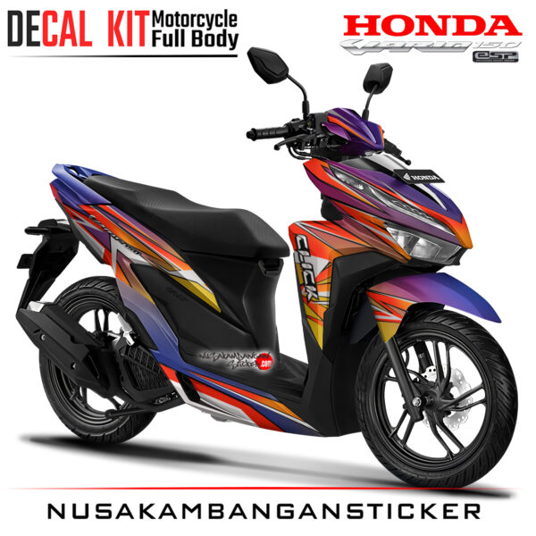 Decal Kit Sticker Honda All New Vario 125 - 150 Street Graphic Motorcycle Stiker
