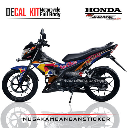 Decal Kit Sticker Honda Sonic 150 R Banteng Grapic Kit Motorcycle
