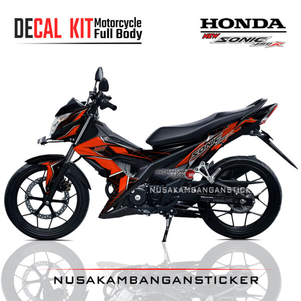 Decal Kit Sticker Honda Sonic 150 R Graphic Kit Authenthic Oren Motorcycle