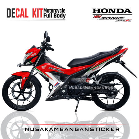 Decal Kit Sticker Honda Sonic 150 R Graphic Kit Spesial Livery Mv Agusta Motorcycle