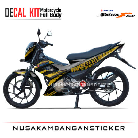 Decal Kit Sticker Suzuki Satria F 150 Fck TAX! 01