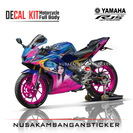 Decal Kit Sticker Yamaha R15 V3 VVA 155 - Air Brush Design Stiker Full Body