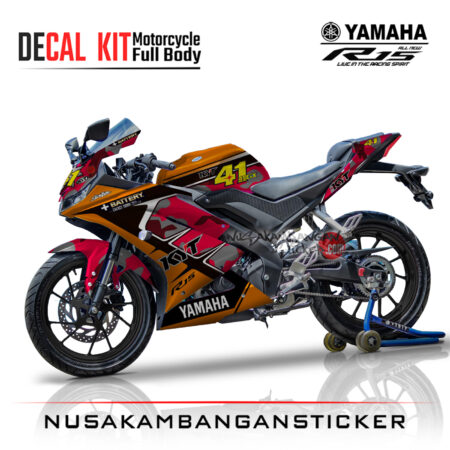 Decal Kit Sticker Yamaha R15 V3 VVA 155 - Aleix Espargaro Livery 02 Stiker Full Body