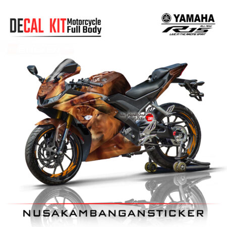 Decal Kit Sticker Yamaha R15 V3 VVA 155 - Lion Stiker Full Body