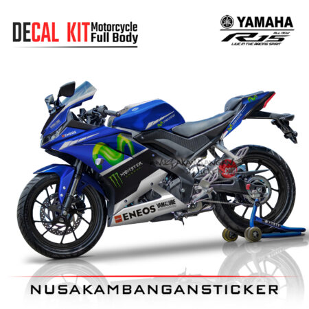 Decal Kit Sticker Yamaha R15 V3 VVA 155 - Livery Moto Gp 15 Stiker Full Body