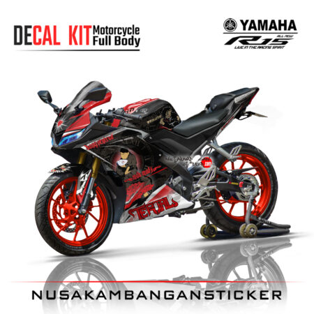 Decal Kit Sticker Yamaha R15 V3 VVA 155 - Spesial Edition 02 Graphic Stiker Full Body