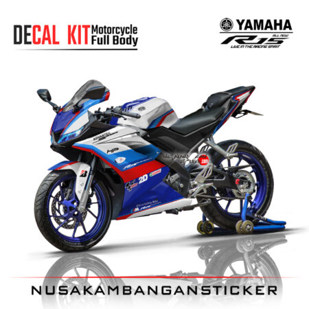Decal Kit Sticker Yamaha R15 V3 VVA 155 - Spesial Edition Livery Safety Bike Stiker Full Body