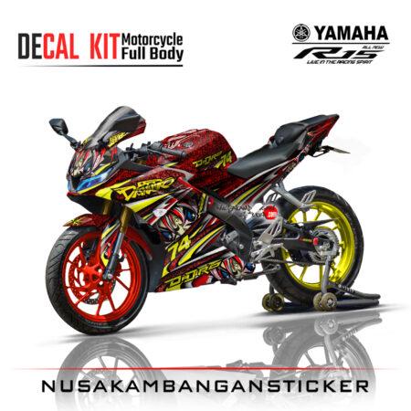 Decal Kit Sticker Yamaha R15 V3 VVA 155 - Spesial Graphic 01 Stiker Full Body