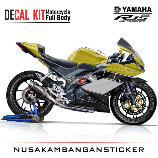 Decal Kit Sticker Yamaha R15 V3 VVA 155 - Spesial Yamaha Anniversary 03 Stiker Full Body