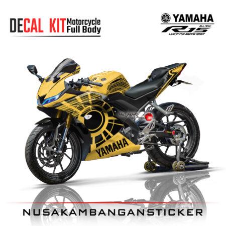 Decal Kit Sticker Yamaha R15 V3 VVA 155 - Yelow Stiker Full Body