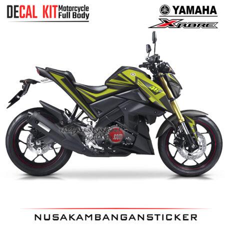 Decal Kit Sticker Yamaha Xabre Grafis Kuning Stiker Full Body