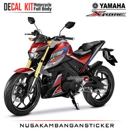 Decal Kit Sticker Yamaha Xabre Spesial Graphic Red Stiker Full Body