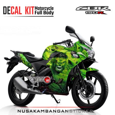 Decal Sticker Honda CBR 150 R CBU Thailand Hulk Smash! Stiker Full Body