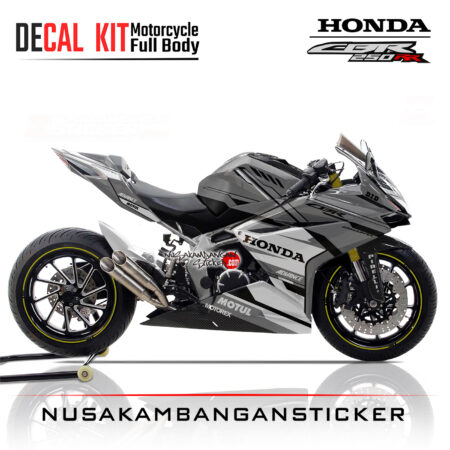 Decal Sticker Honda CBR 250 RR – Livery Desmosedici Moto GP Dark Grey Stiker Full Body