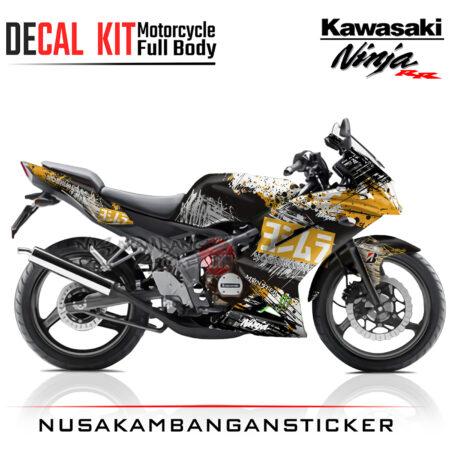 Decal Sticker Kawasaki Ninja 150 RR Black Yelow Yoshimura Motorcycle Graphic Kit