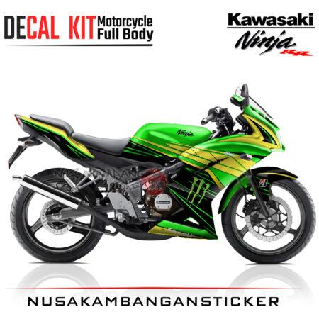 Decal Sticker Kawasaki Ninja 150 RR Graphic 07 Motorcycle Graphic Kit