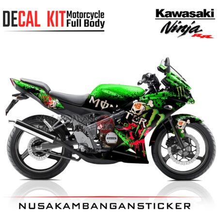 Decal Sticker Kawasaki Ninja 150 RR Green Mnster! Motorcycle Graphic Kit