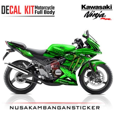 Decal Sticker Kawasaki Ninja 150 RR Green Mnstr! Motorcycle Graphic Kit
