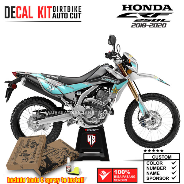 Decal Sticker Kit Supermoto Dirtbike Honda CRF 250 L Bintang Tosca 02 Graphic Kit Motocroos