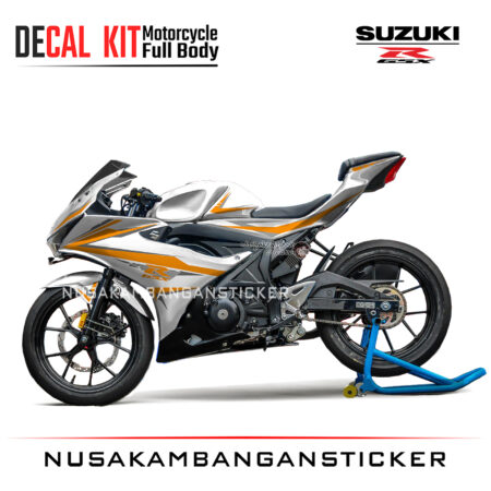 Decal Sticker Motor Suzuki GSX 150 R Graphic White Motorcycle Graphic