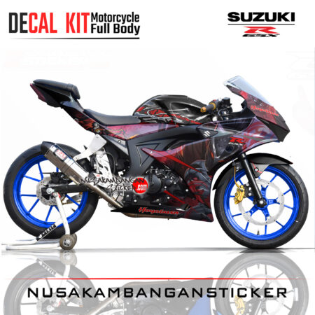 Decal Sticker Motor Suzuki GSX 150 R Hayabusa Skin 01 Motorcycle Graphic