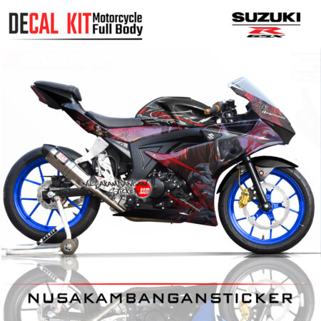 Decal Sticker Motor Suzuki GSX 150 R Hayabusa Skin 02 Motorcycle Graphic