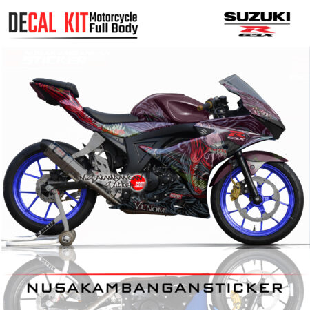 Decal Sticker Motor Suzuki GSX 150 R Venom Motorcycle Graphic