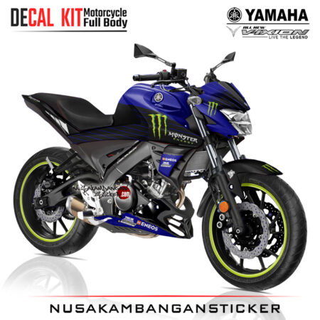 Decal Sticker Yamaha All New Vixion R Livery Moto Gp Biru Graphic KIt Decals
