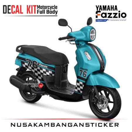 Decal Sticker Yamaha Fazzio Tosca Modifikasi